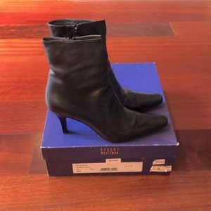 Stuart Weitzman size 6 women’s black leather calf boots